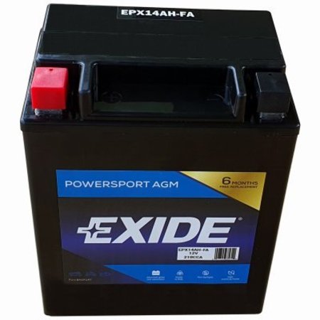 BATTERY SYSTEMS 12V Powersport Battery EPX14AH-FA